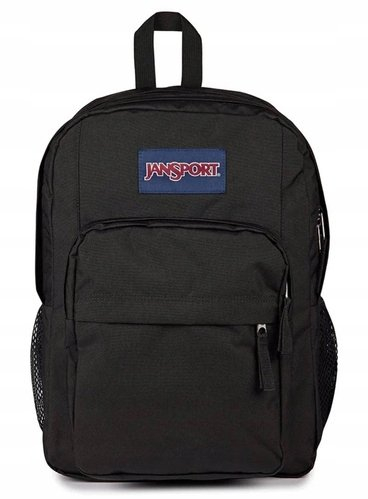 Çantë shpine Jansport Big Day, xhepa anësorë rrjete, shiritë ergonomikë, e zezë