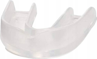 Mbrojtëse goje Everlast Single Mouth Guard, njëfishe, për sporte kontakti, transparente