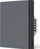 Ndërprerës inteligjent muri Aqara H1 WS-EUK01-G, 1 buton, Zigbee 3.0, Space Grey