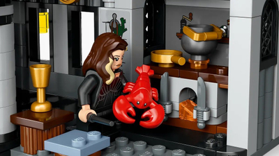 Lodër ndërtimi LEGO Harry Potter Malfoy Manor 76453, set kreativ, për fëmijë 10+, shumëngjyrëshe
