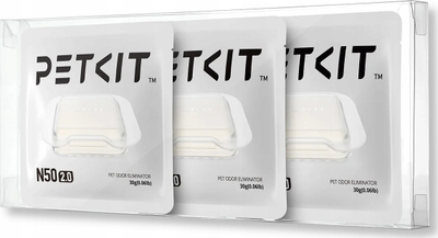 Dezodorant zëvendësues për tualet mace Petkit N50, set 3 copë, aromë e freskët
