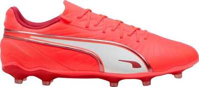 Këpucë futbolli Puma King Match FG AG, për meshkuj, të kuqe