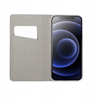 Këllëf libri Realme 14 Pro, magnetik, plastike TPU, i zi