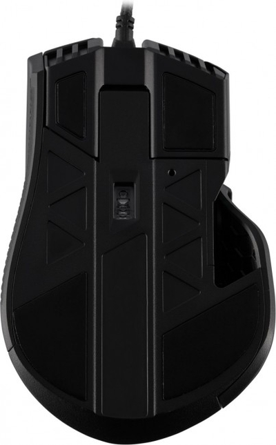 Гејминг глушец Corsair IRONCLAW RGB, 18000 DPI, со кабел, црн