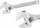 Çelës i rregullueshëm Stanley STHT13156 0, hapje 34mm, gjatësi 300mm, metalik