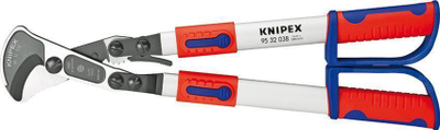Gërshërë kabllosh Knipex 95 32 038, mekanizëm ratchet, doreza teleskopike