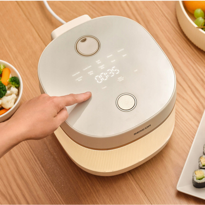 Tenxhere elektrike për oriz Sencor Low Carb SRM 2000WH, 1.5L, 650W, e bardhë