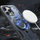 Mbrojtëse telefoni Hybrid Armor Trendy për iPhone 16 Pro Max, MagSafe, blu