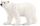 Фигура играчка Schleich Polar Bear 14800, серија Wild Life, бела