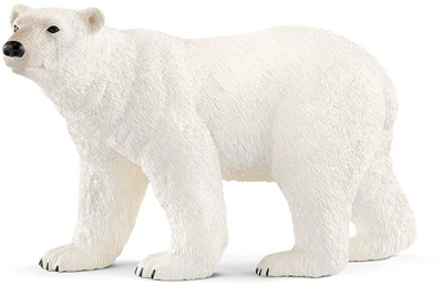 Фигура играчка Schleich Polar Bear 14800, серија Wild Life, бела