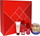 Set për kujdes fytyre Shiseido Lift Firmness, kundër plakjes, hidratim i fortë, i kuq