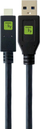 Kabllo USB 3.1 USB A në USB C, 0.5 m, e zezë