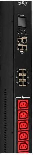 PDU smart vertikal Digitus DN-IP2-V5-18C13-6C19, 18x C13, 6x C19, gri