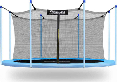 Rrjetë për trampolinë Neo-Sport, 404 cm, e zezë
