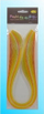 Shirita quilling Creative Hobby, 3mm 50cm, 100 copë, të verdha