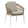 Kolltuk alumini Galdin 61x65x82Hcm (HM6272.02), bardhë/ bezhë