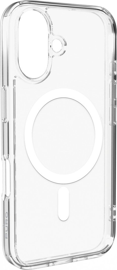Mbulesë mbrojtëse Puro për Apple iPhone 16 Plus, MagSafe, transparente