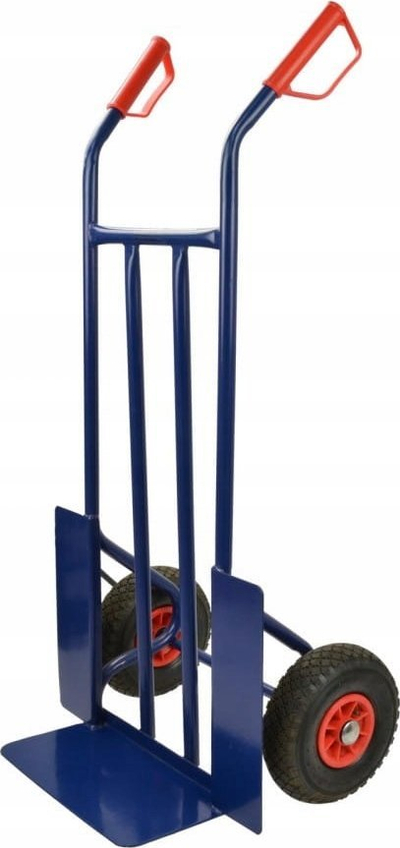 Karrocë dore GEKO, mban deri 200 kg, rrota 350x180 mm, e kuqe