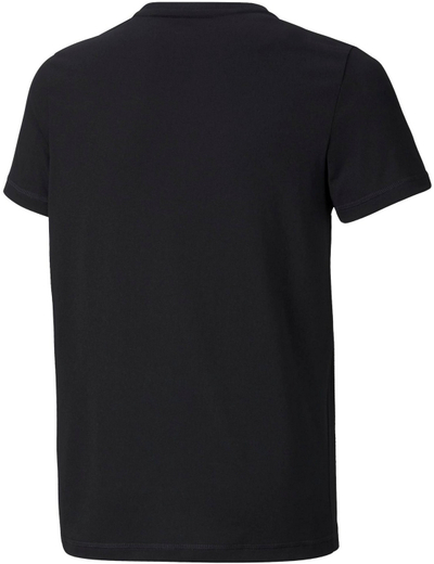 Bluzë për fëmijë Puma Active Small Logo, pambuk, 4 5 vjeç, e zezë