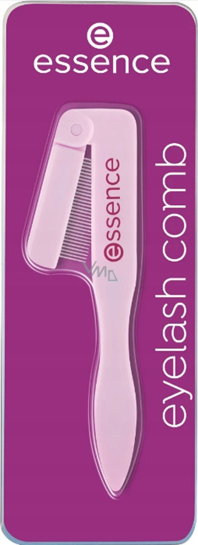 Четка за трепки Essence Eyelash Comb, преклопна, светло розова