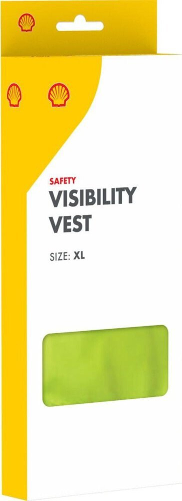 Jelek reflektues Warning Vest Shell, XL, i verdhë