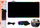 Podlogë gaming për maus edhe tastierë, me LED RGB, 40x90cm, e zezë