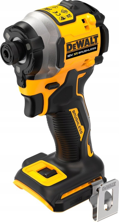 Vidëgoditës me bateri DeWALT 18V, 1/4", 5Ah, i verdhë