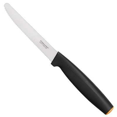 Thikë Fiskars 1014208, për domate, zezë