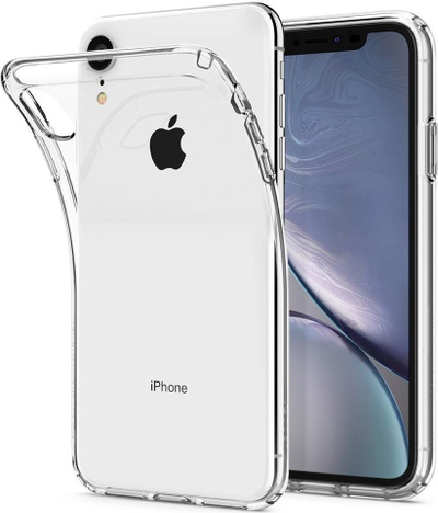 Kornizë mbrojtëse Spigen Crystal Liquid për Apple iPhone XR (064CS24866), transparente