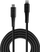 Kabllo USB C në Lightning Lindy, 3m, e fortë, e zezë