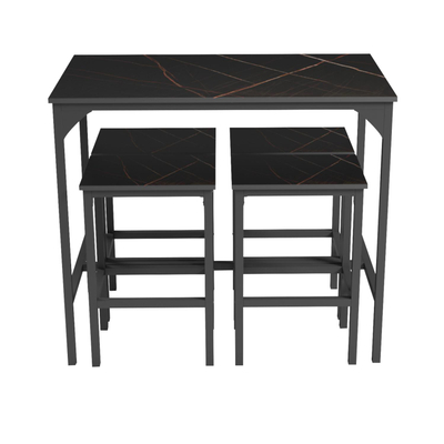 Set ngrënieje bar Boxy 5-pjesësh (HM9882.13), zezë