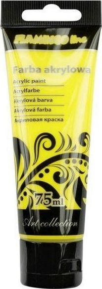 Ngjyrë akrilike Titanum 004, 75ml, e verdhë