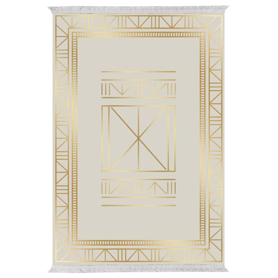 Tepih ndenjeje 160×230 cm (HM7675.34), bezhë/ ari