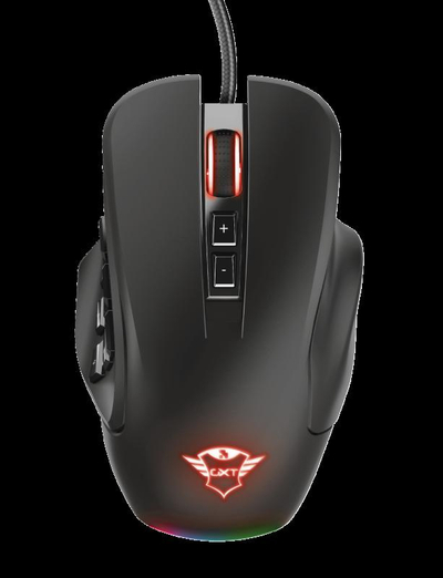 Maus gaming Trust GXT 970 Morfix, 10000 DPI, RGB, i zi