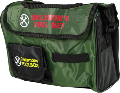 Set veglash lodër LeanToys Handyman, me çantë, për fëmijë