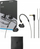 Kufje in ear Sennheiser 700249, me kabllo, izolim zëri, të zeza