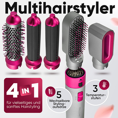 Figaro për flokë ProfiCare Multifunctional Hair Curler HAS 3132 P