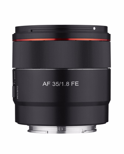 Objektiv Samyang AF 35mm F1.8 FE, për Sony E, autofokus, i zi