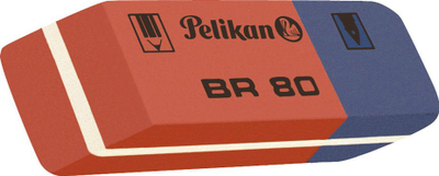 Gomë Pelikan Br80, 41 x 14 x 8 mm, blu kuqe
