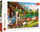 Puzzle Trefl Red Cabin in the Mountains, 500 copa, panoramë malore, shumëngjyrësh