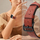 Rrip ore Hurtel Strap Leather për Apple Watch, lëkurë, 41 40 38mm, i kuq