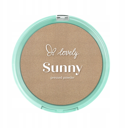 Puder kompakte Lovely Sunny, 16 g, për fytyrë edhe trup, transparente