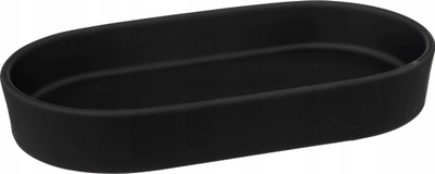 Tabaka stoneware 5Five Simply Smart Colorama Black Kohl, 19x10cm, e zezë