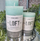 Qiri me aromë Artman Loft Medium Cylinder, më erë shafran e kanellë, turkeze me gri