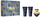 Set dhurate Versace Pour Femme Dylan Blue, EDP 50ml, locion trupi 50ml, xhel dushi 50ml
