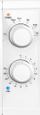 Furrë me valë ECG MTM 2070 W, 20L, 700W, e bardhë