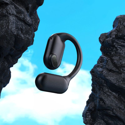 Kufje biznesi Bluetooth Dudao U4A, OWS, Bluetooth 5.3, IPX5, e zezë