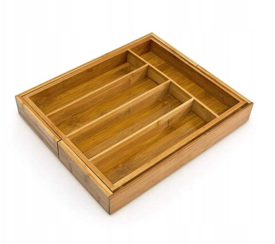 Organizues sirtari për takëme Bamboo, bambu, 7 ndarje, i rregullueshëm