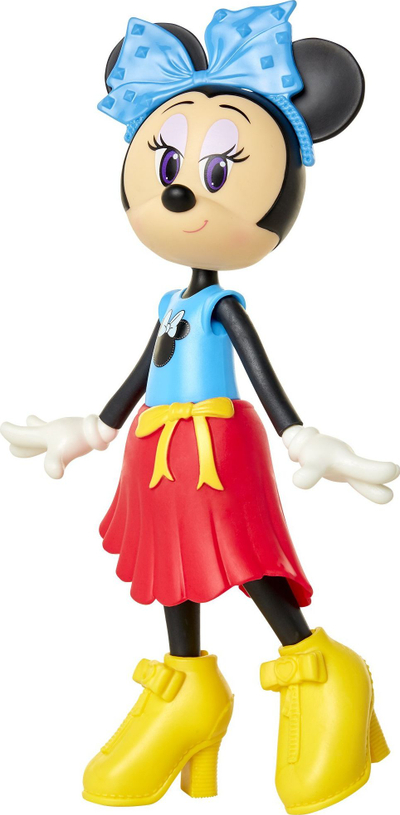 Figurë lodër Jakks Pacific Disney Minnie Mouse Sweet and Stylish, e artikuluar, shumëngjyrëshe