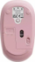 Maus wireless Baseus F01A, Bluetooth 2.4GHz, 1600DPI, rozë